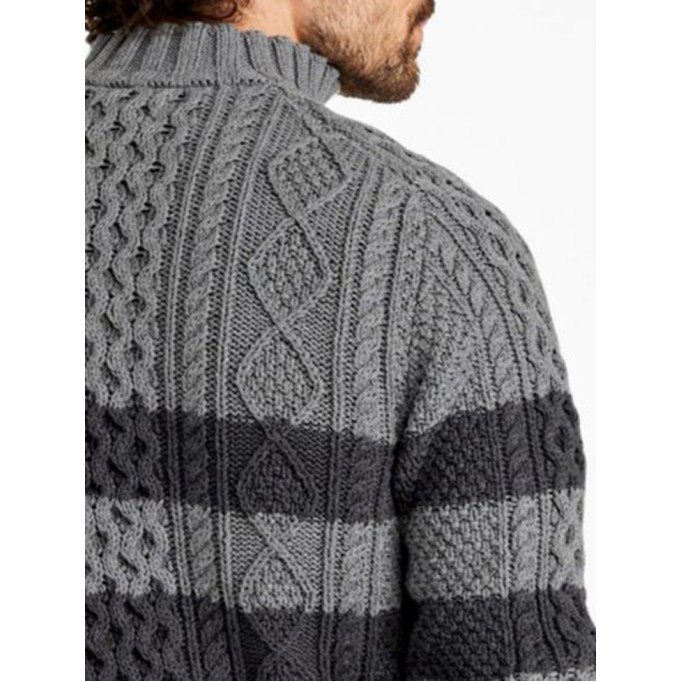 Men's Iconic Cotton Quarter-Zip Sweater