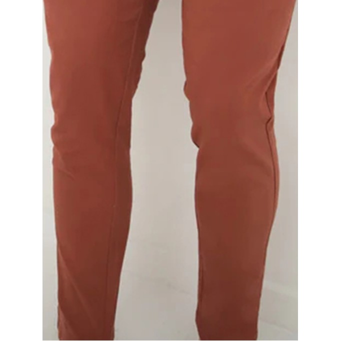 Red Stretch Twill Men's Pants