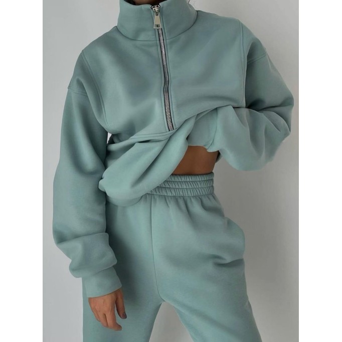 Women's Fashion Fleece Athletic Casual Suit